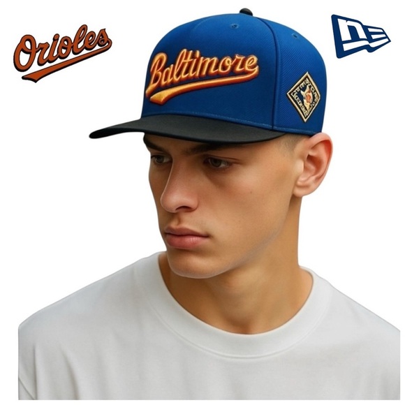 New Era Other - New Era Baltimore Orioles 25th Anniversary Stadium Patch Word Hat